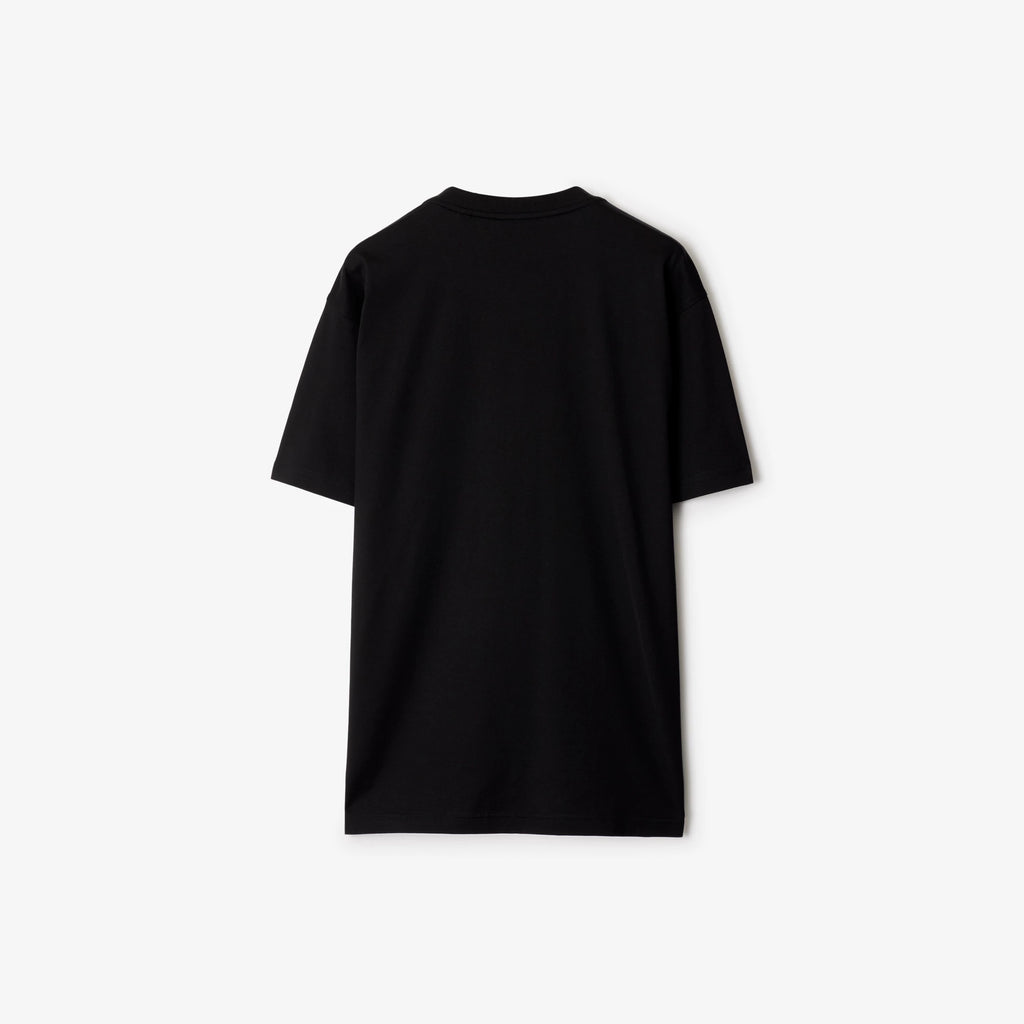 BURBERRY Carrick T-shirt Black with Check pocket