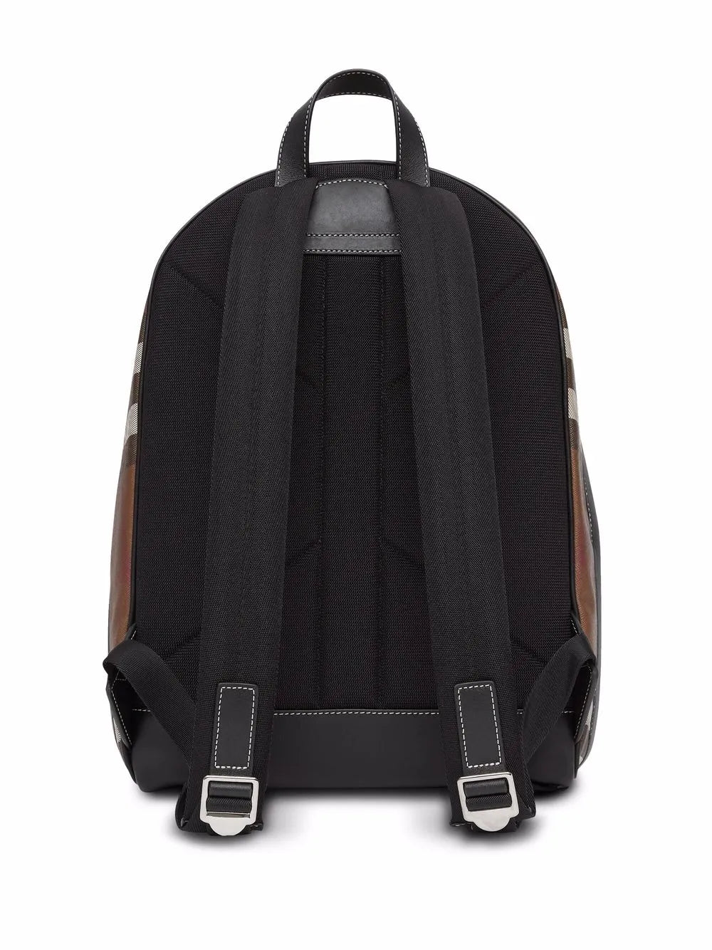 BURBERRY Check and Leather Backpack