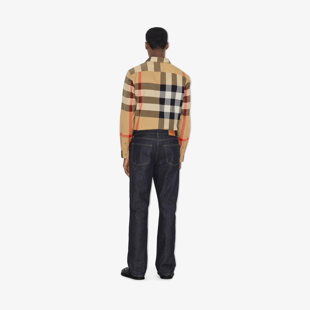BURBERRY Somerton Shirt Archive Beige Check