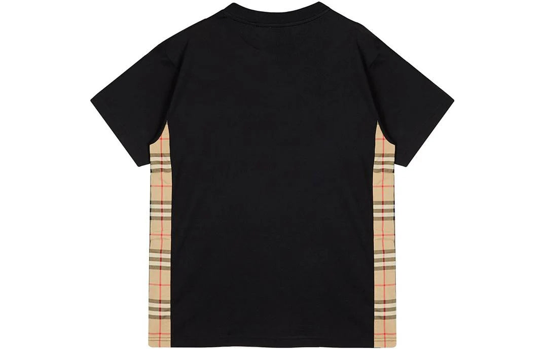 BURBERRY Vintage Check Panel T-shirt