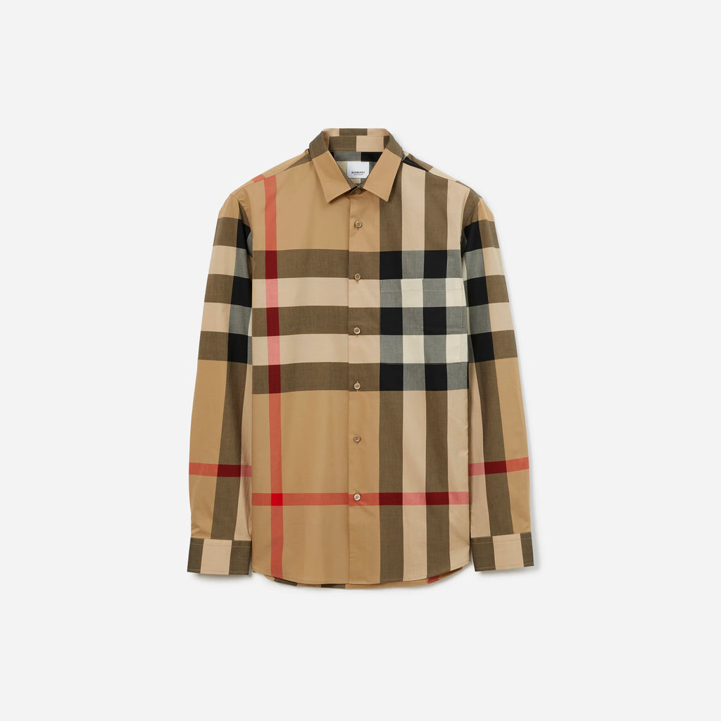 BURBERRY Somerton Shirt Archive Beige Check
