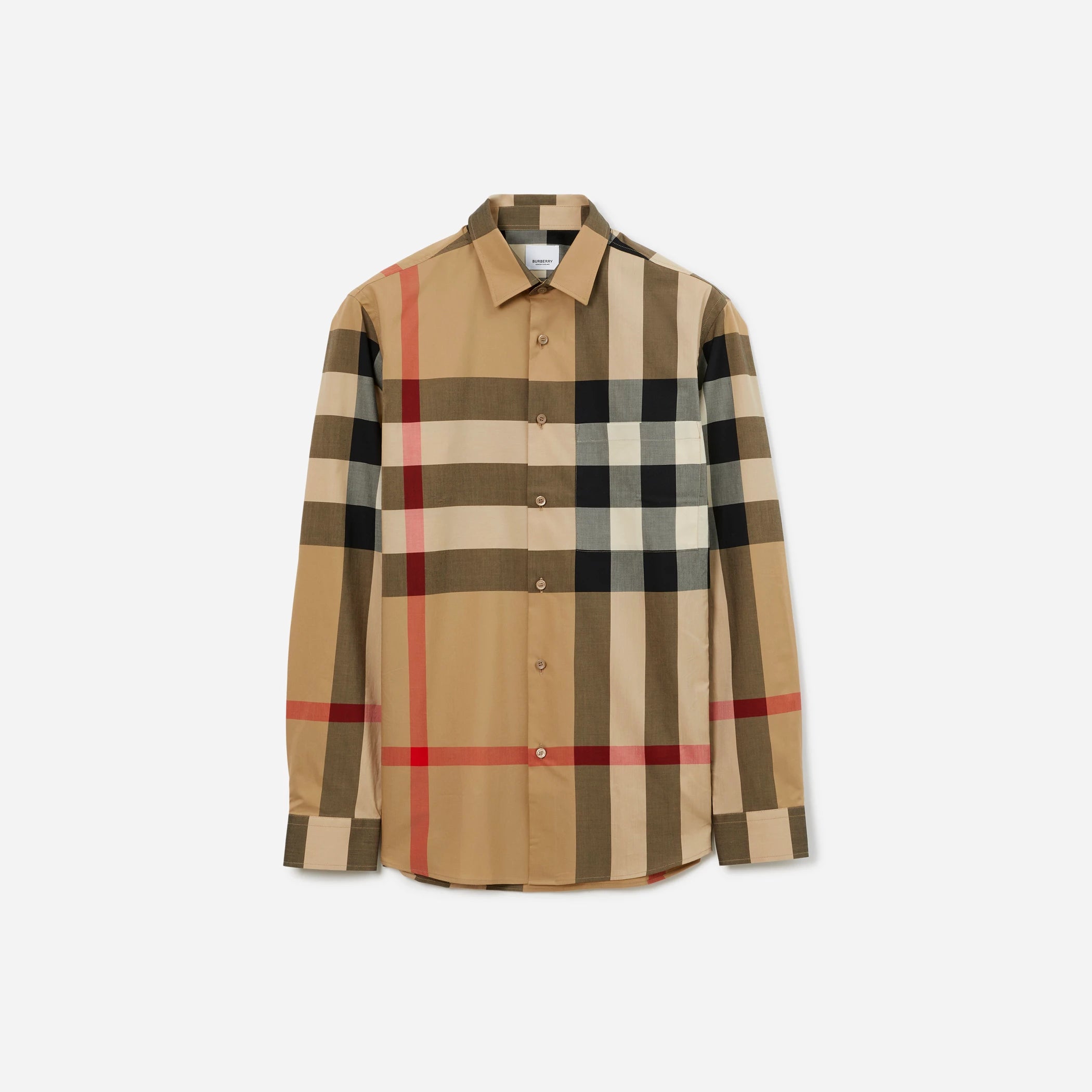 BURBERRY Somerton Shirt Archive Beige Check