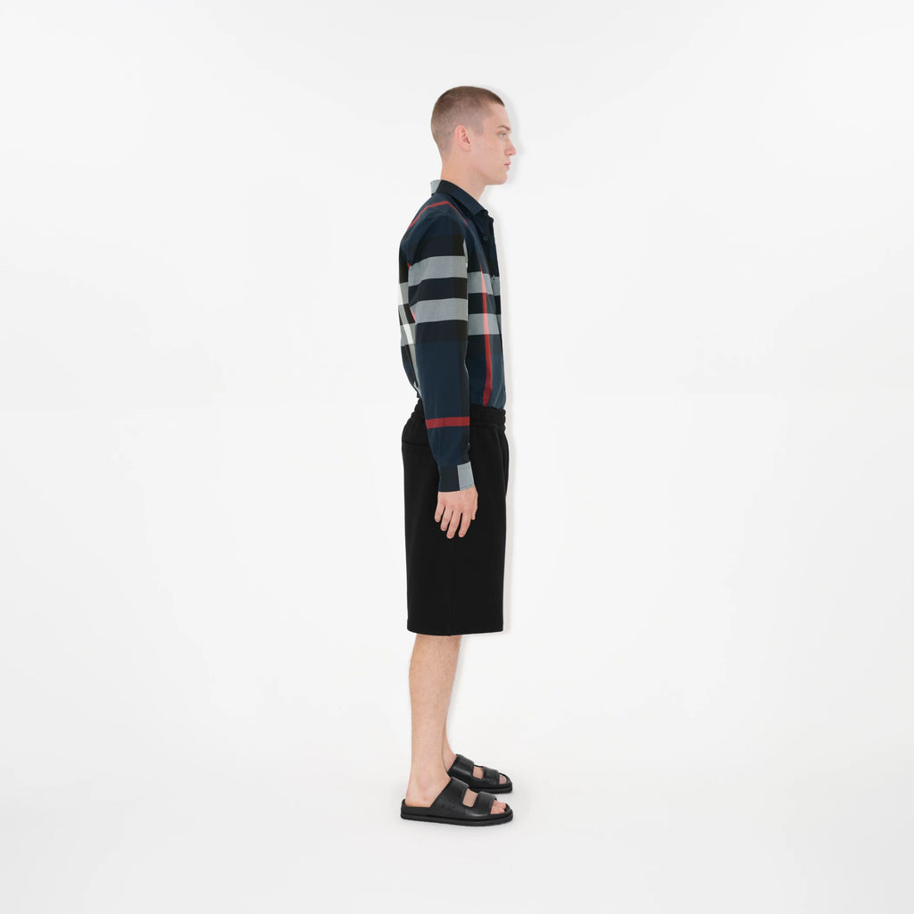 BURBERRY Somerton Shirt Navy Check