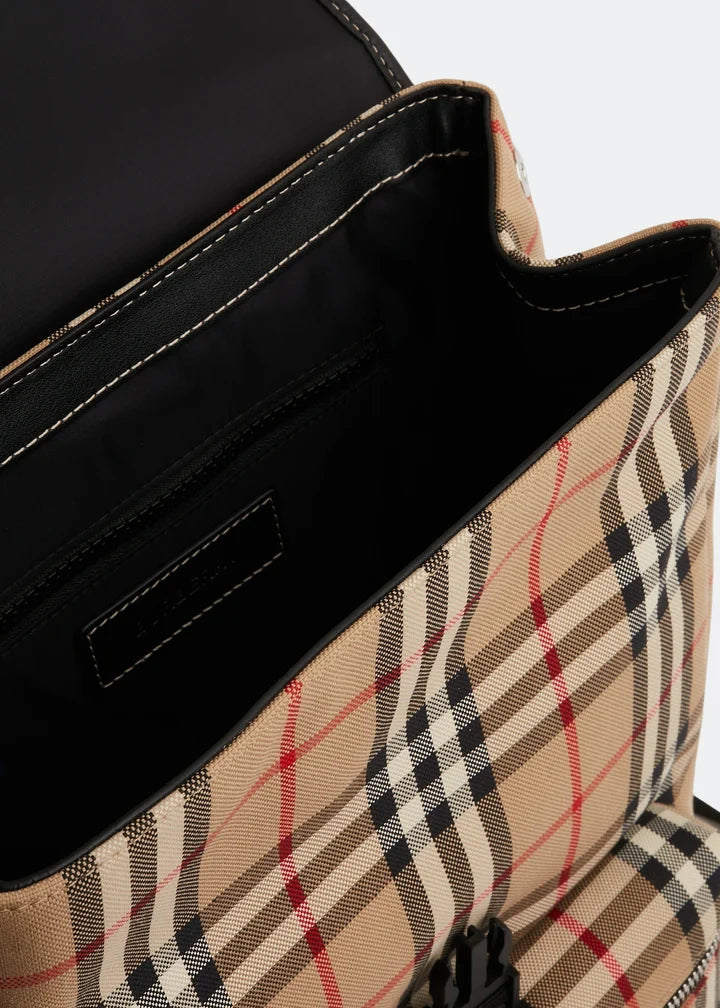 BURBERRY Vintage Check Cotton Backpack