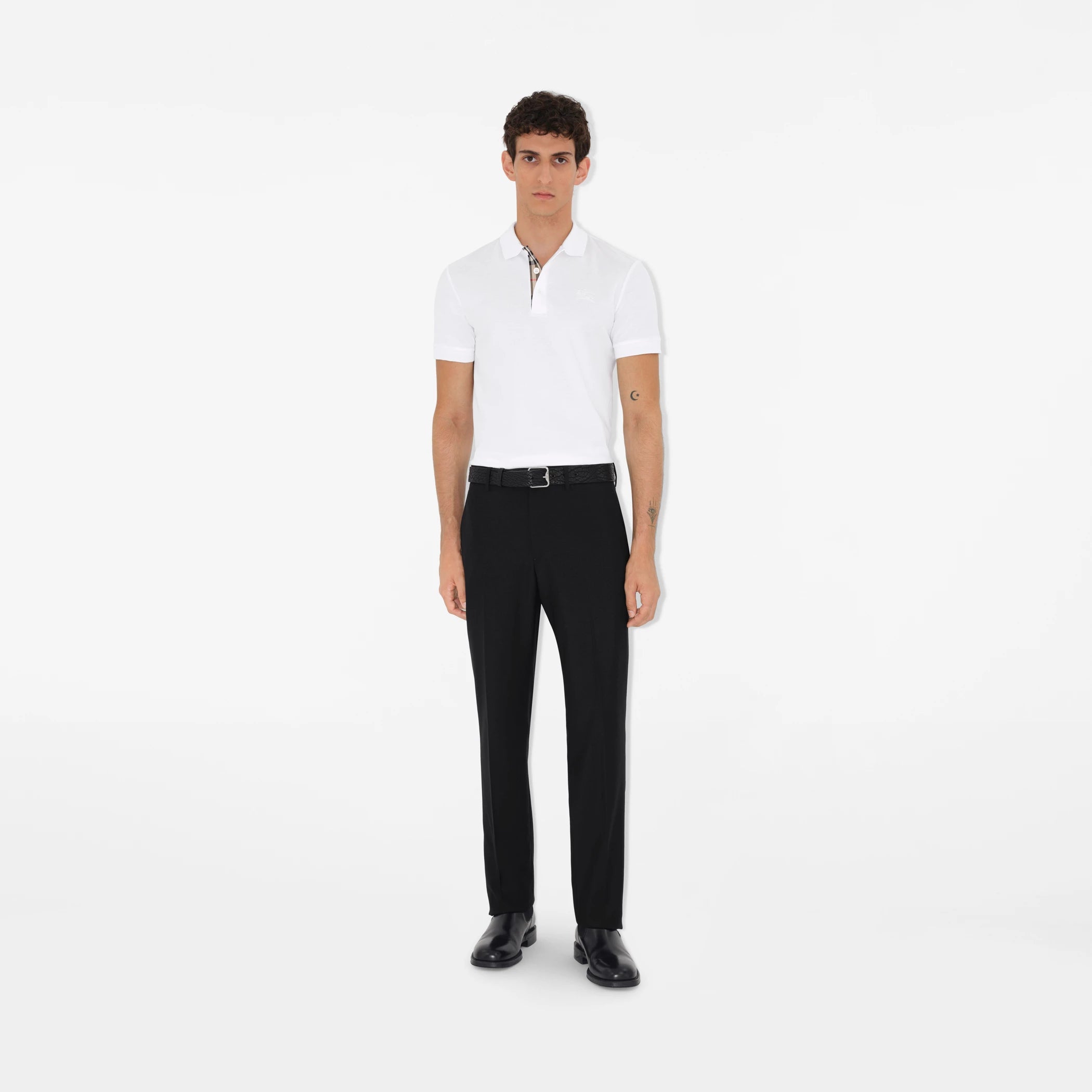 BURBERRY Classic Polo White