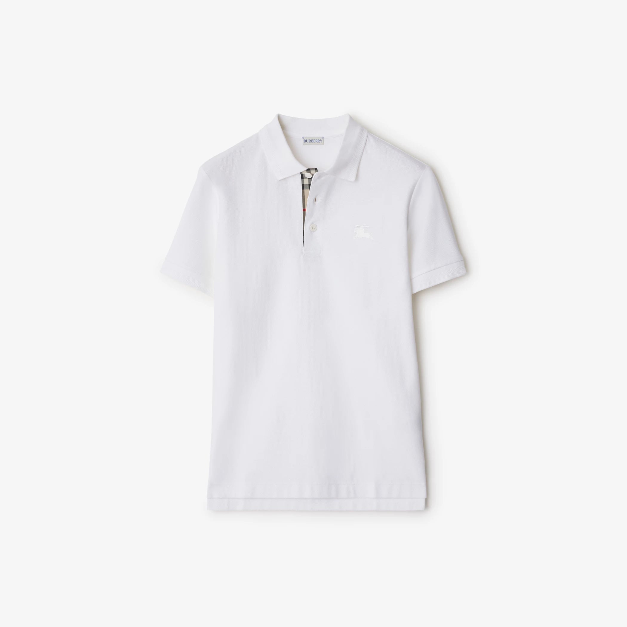 BURBERRY Classic Polo White