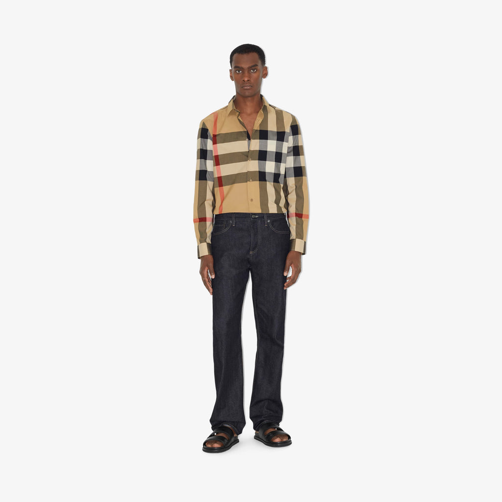 BURBERRY Somerton Shirt Archive Beige Check