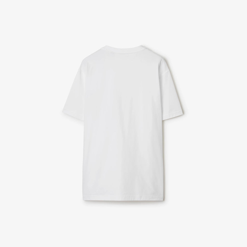 BURBERRY Carrick T-shirt White with Check pocket
