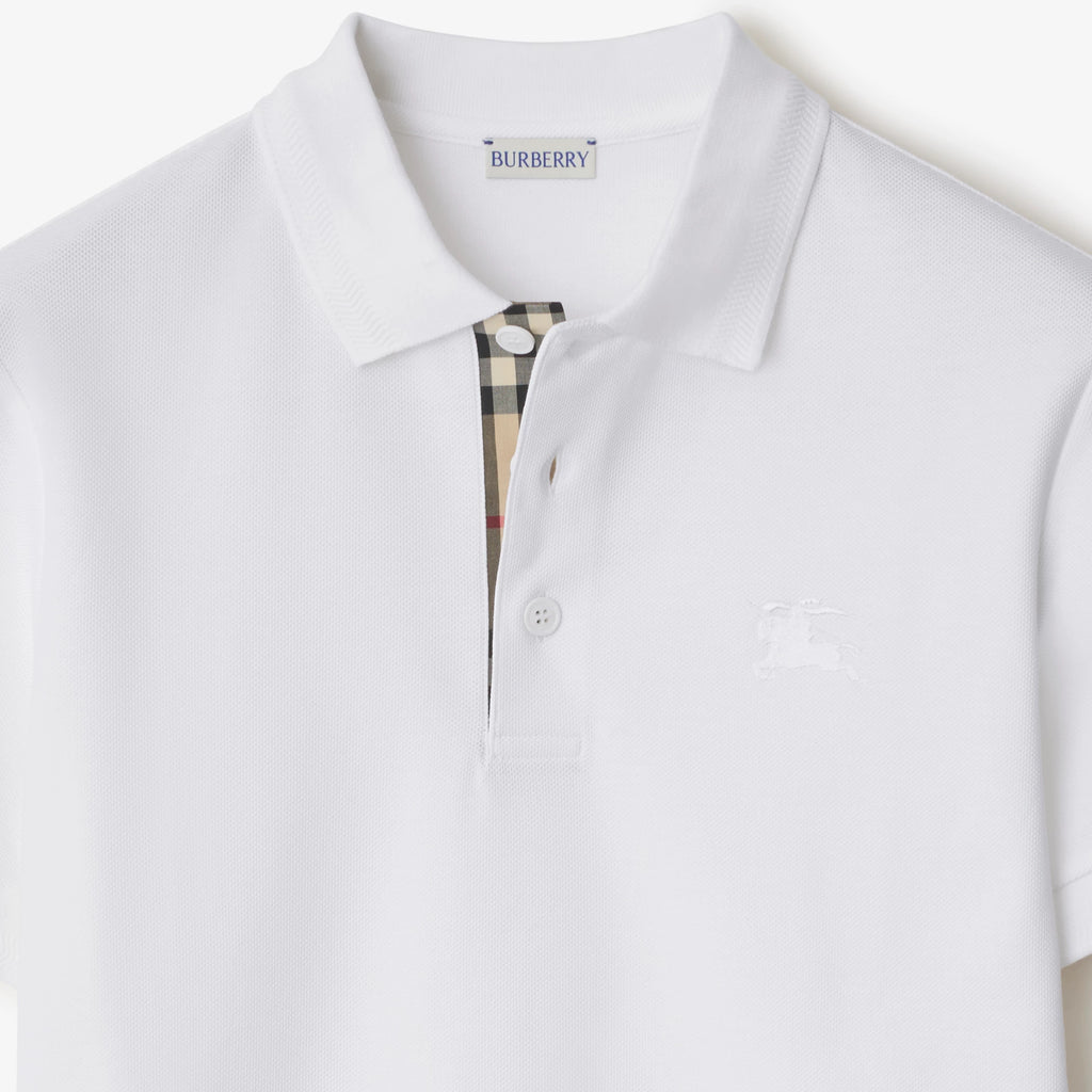 BURBERRY Classic Polo White