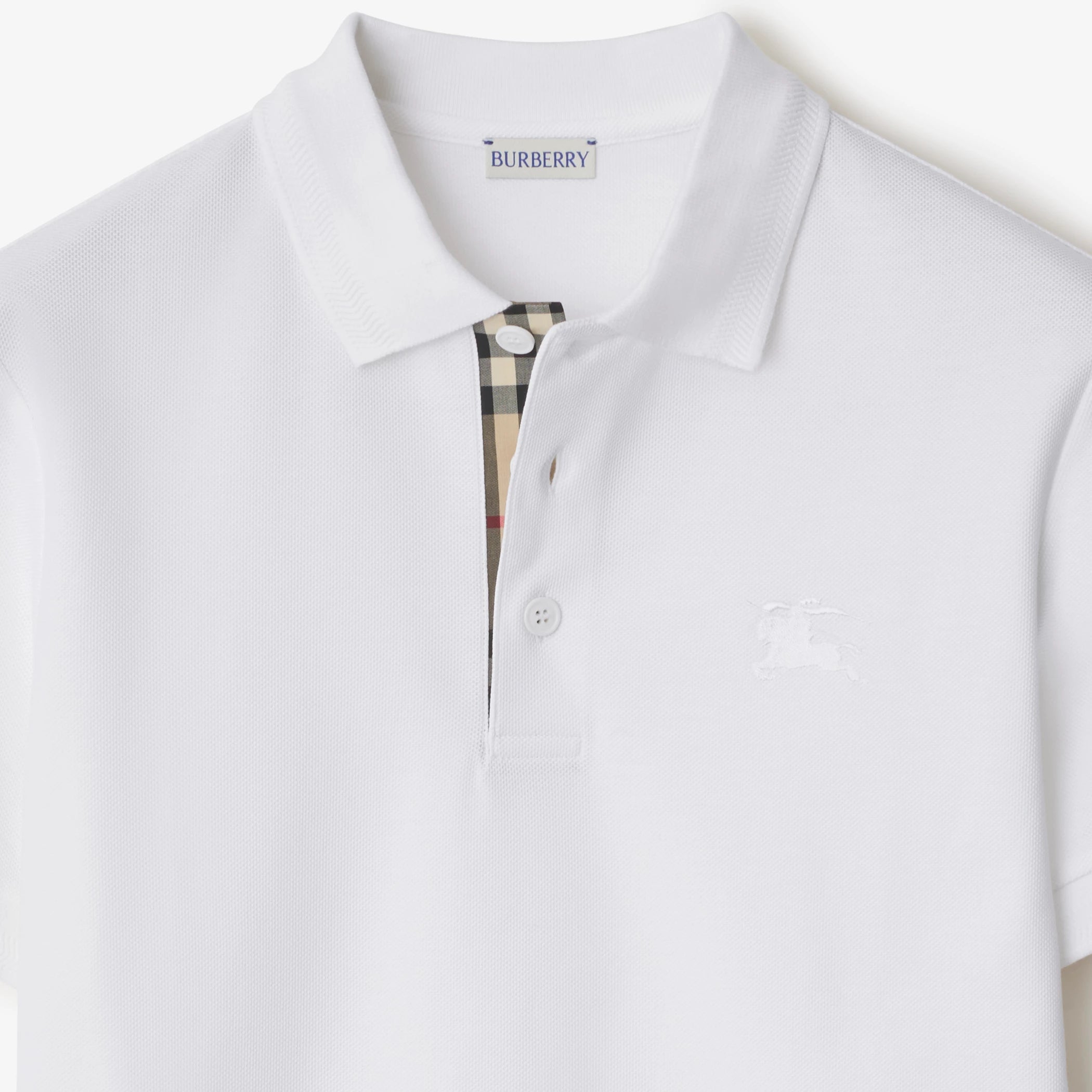 BURBERRY Classic Polo White