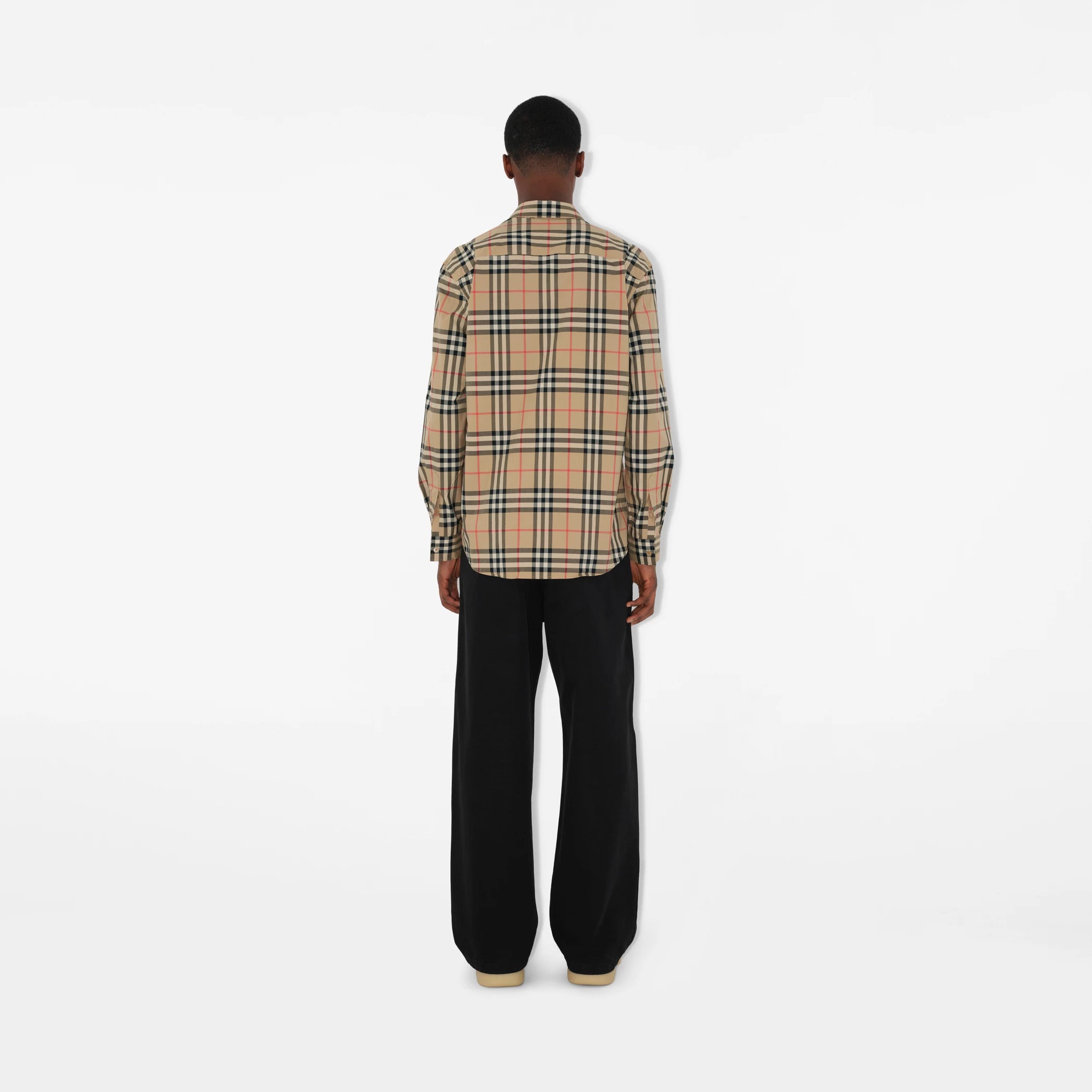 BURBERRY Caxton Shirt Archive Beige Check