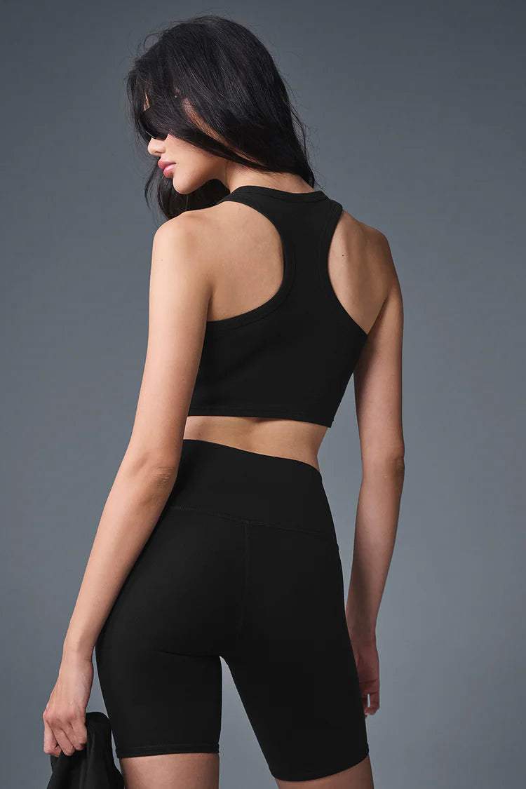 ALO YOGA Aspire Tank Black